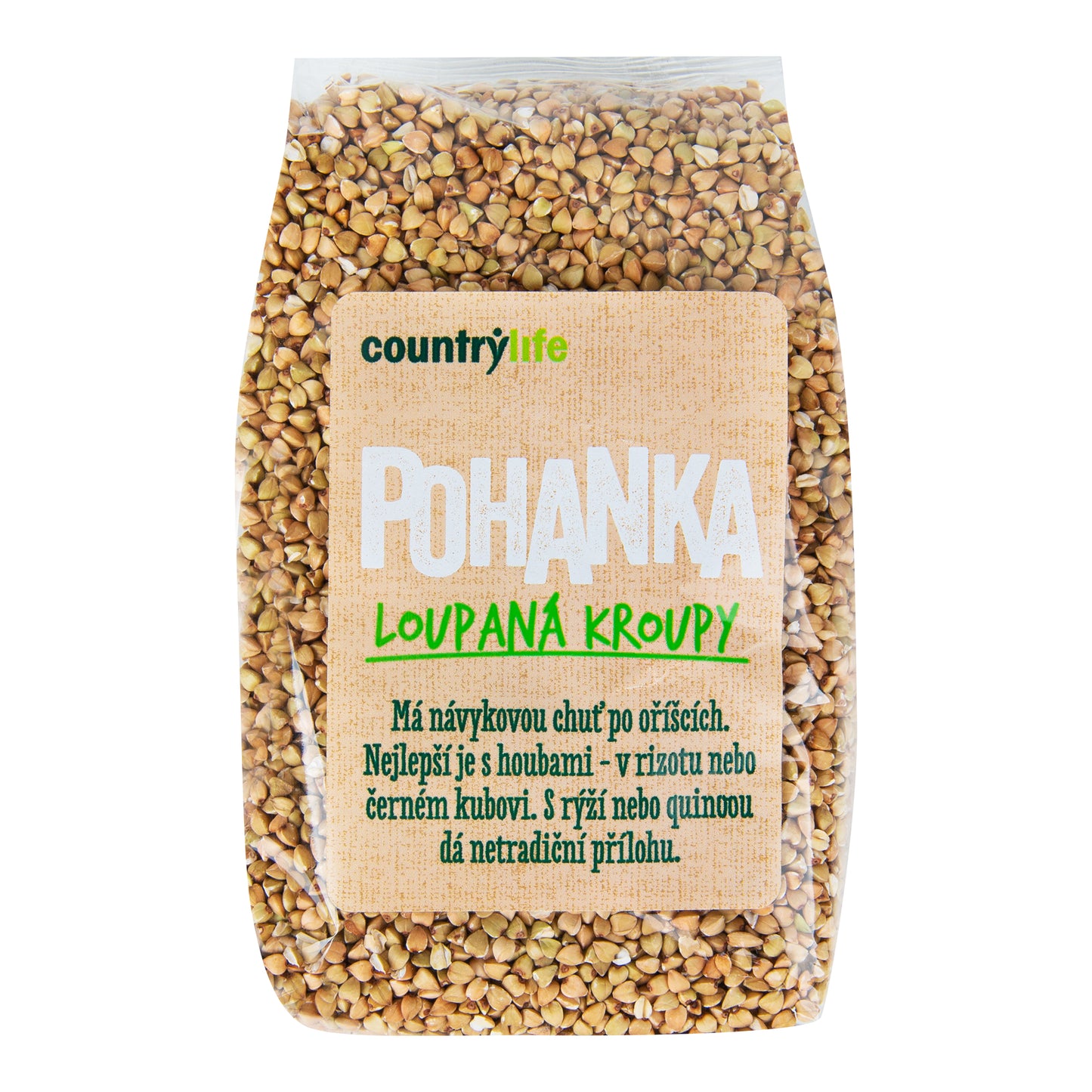 113002 Pohanka loupaná kroupy 500 g COUNTRY LIFE-1