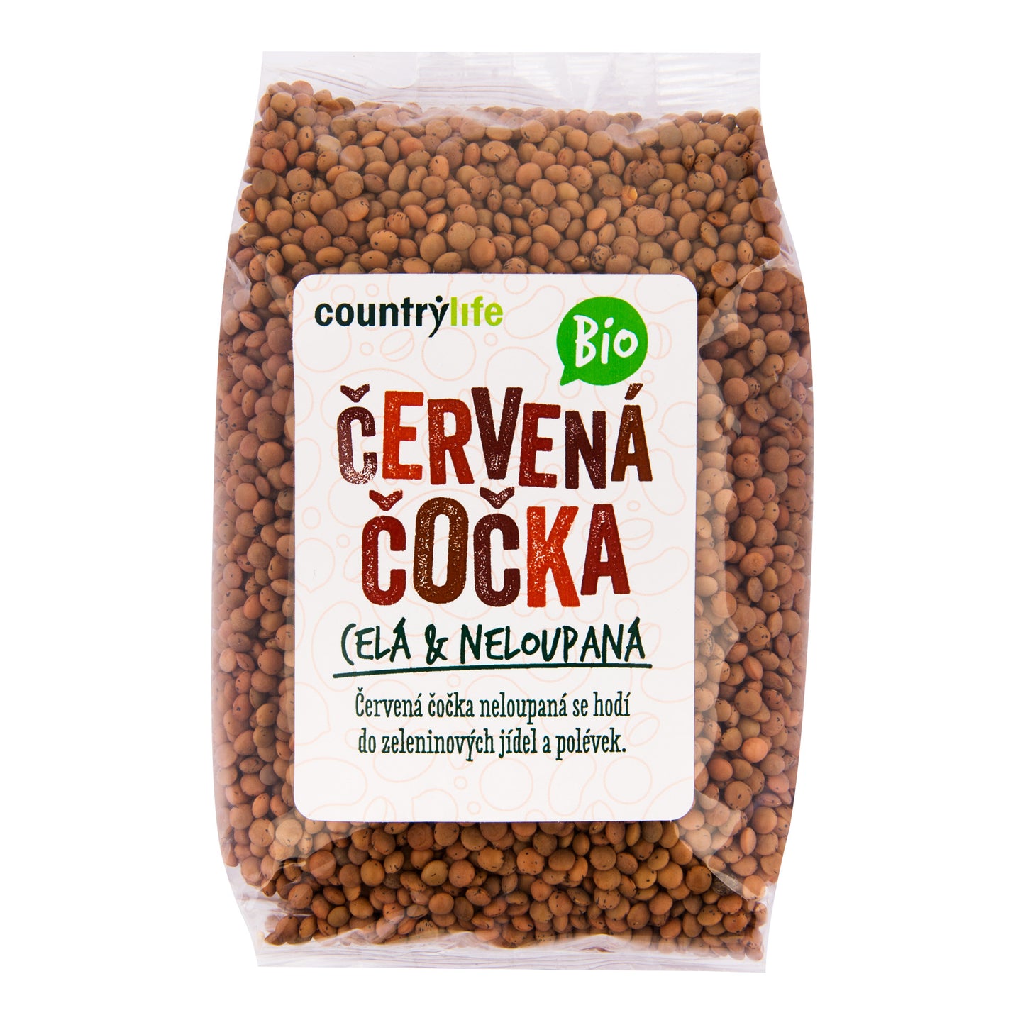 120013 Čočka červená celá 500 g BIO COUNTRY LIFE-1