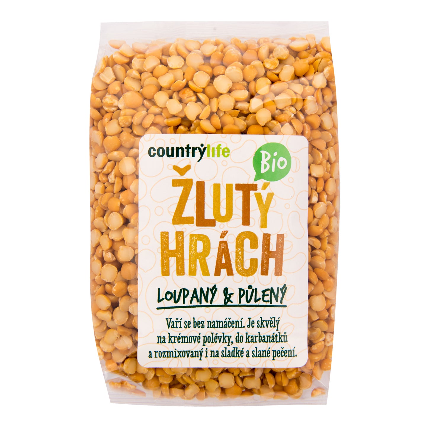 120023 Hrách žlutý půlený 500 g BIO COUNTRY LIFE-1