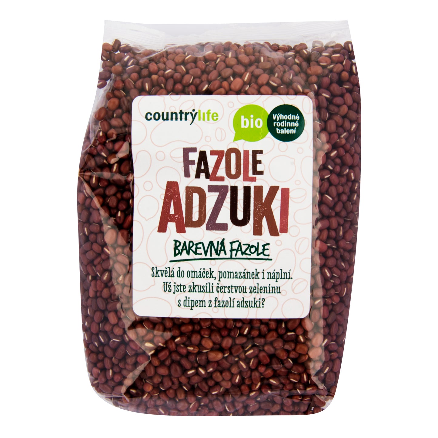 120063 Fazole adzuki 1 kg BIO COUNTRY LIFE-1