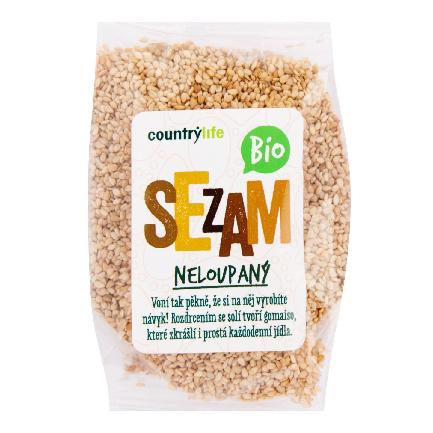130013 Sezam neloupaný 100 g BIO COUNTRY LIFE-1