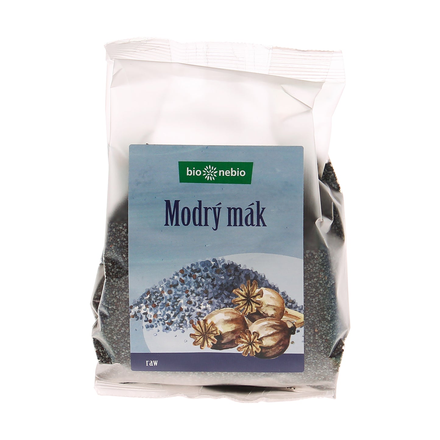 132042 Mák modrý český 200 g BIO NEBIO-1