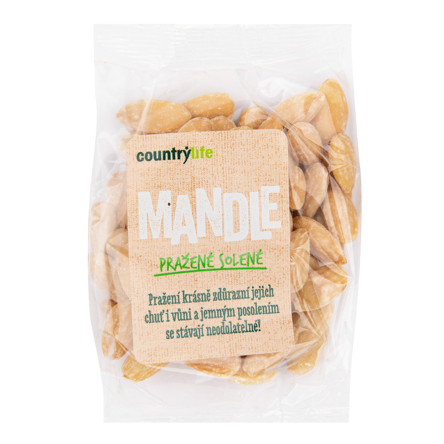 142017 Mandle pražené solené 80 g COUNTRY LIFE-1