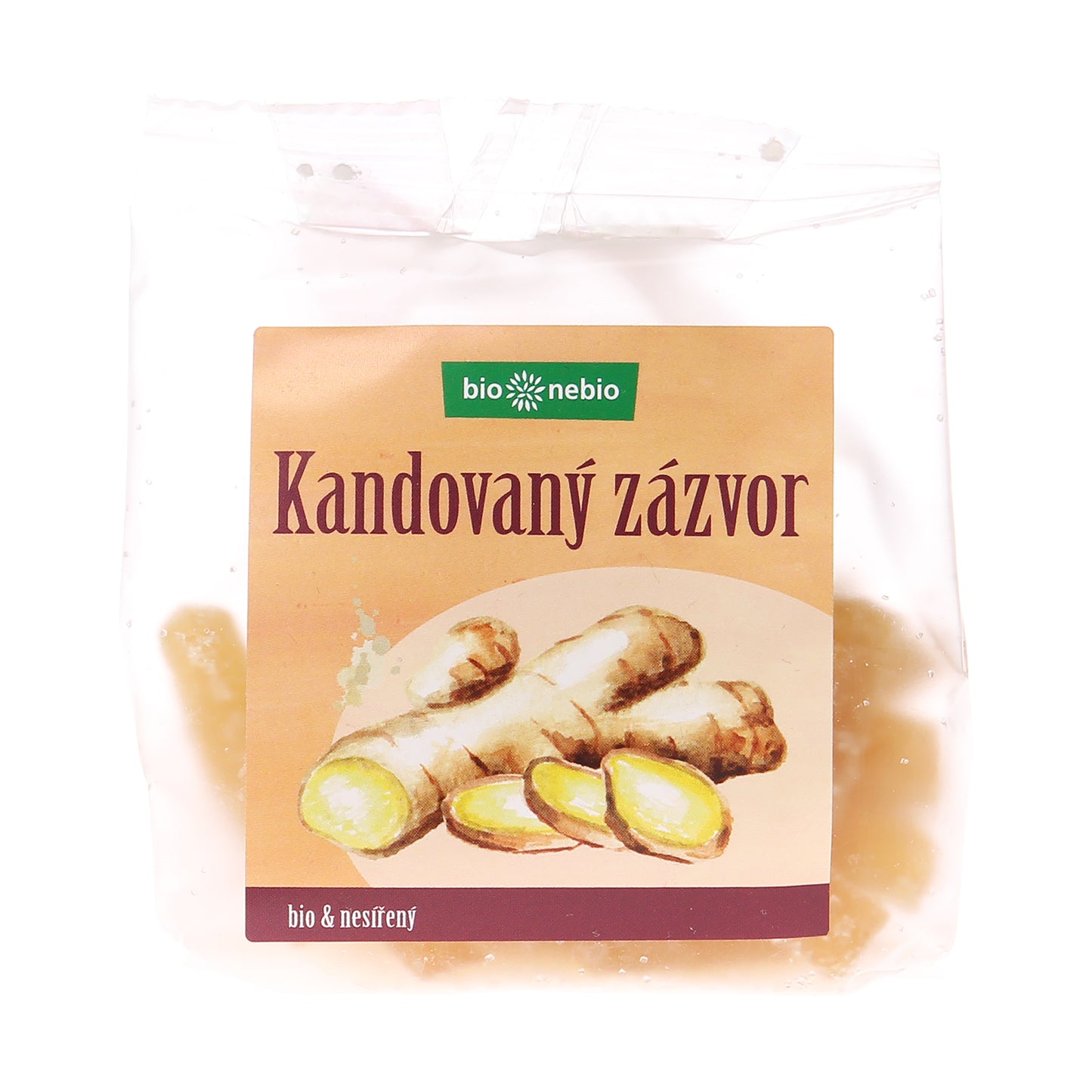 150147 Zázvor kandovaný 100 g BIO BIO NEBIO-1