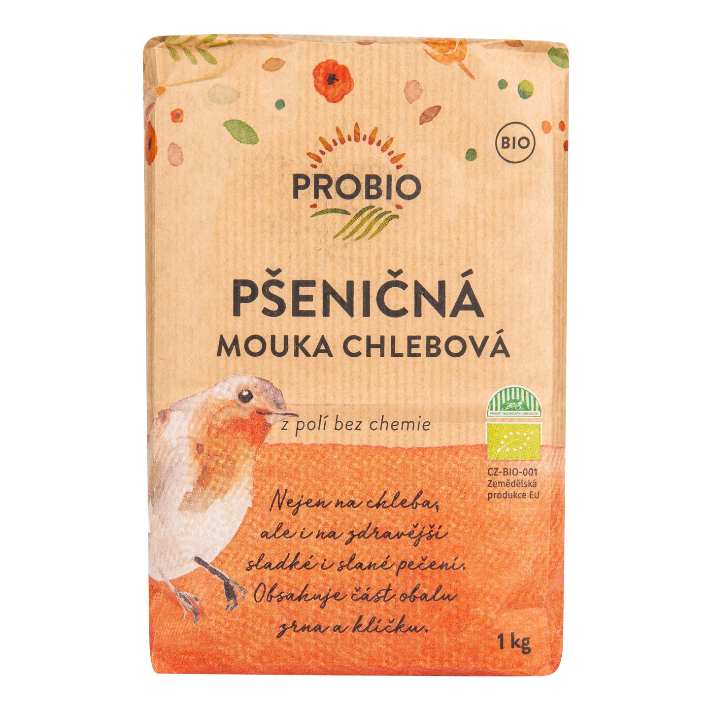 210084 Mouka pšeničná chlebová 1 kg BIO PROBIO-7