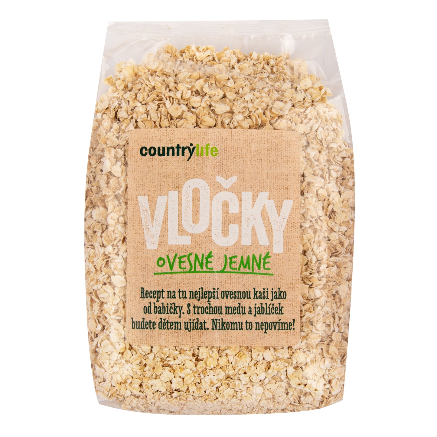 222024 Vločky ovesné jemné 500 g COUNTRY LIFE-1