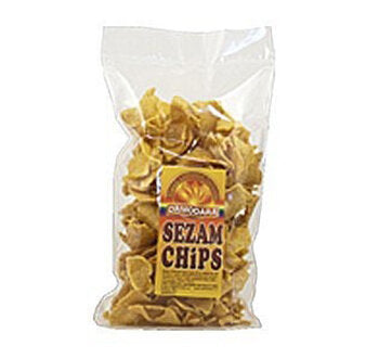 DAMODARA Hrachová pochúťka so sezamom "chipsy" 150g