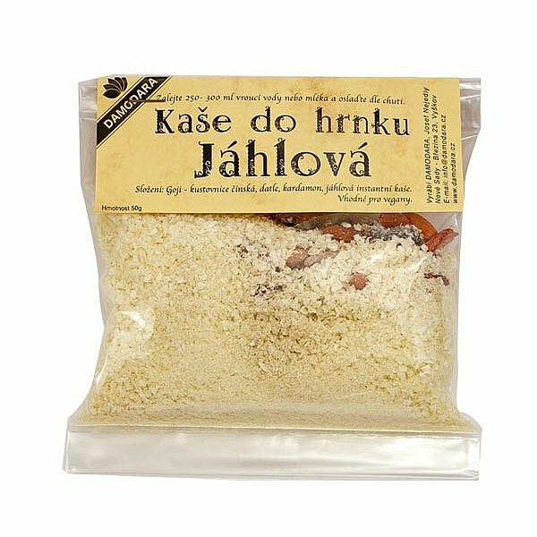 DAMODARA Instantná pšenová kaša s goji a datlami 50g