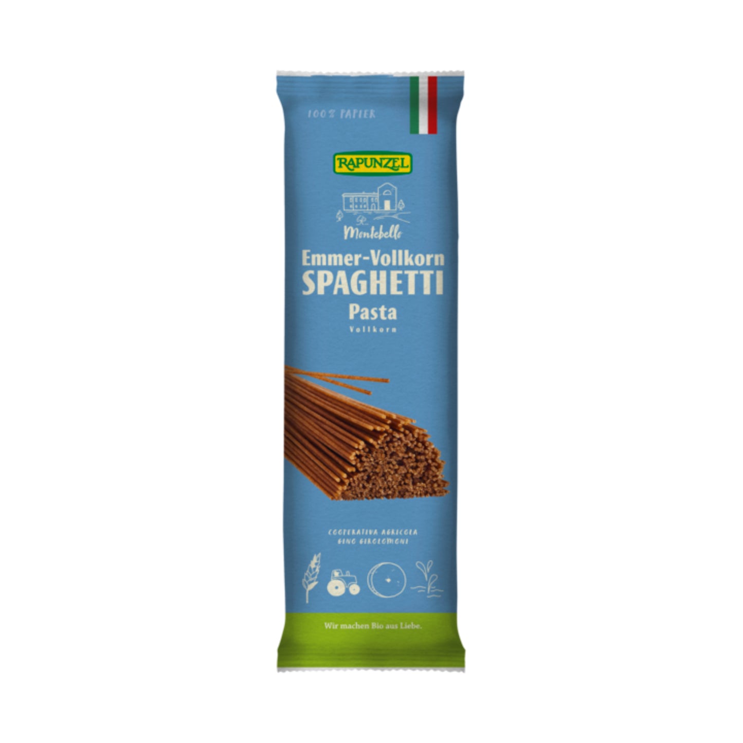 260210 Špagety Emmer celozrnné 500 g BIO RAPUNZEL PLUS-1