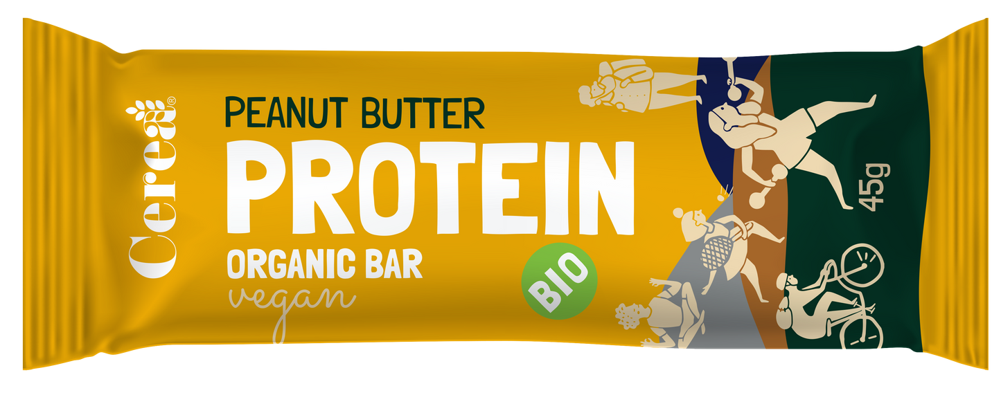 CEREA Bio Proteín tyčinka arašidové maslo 45g