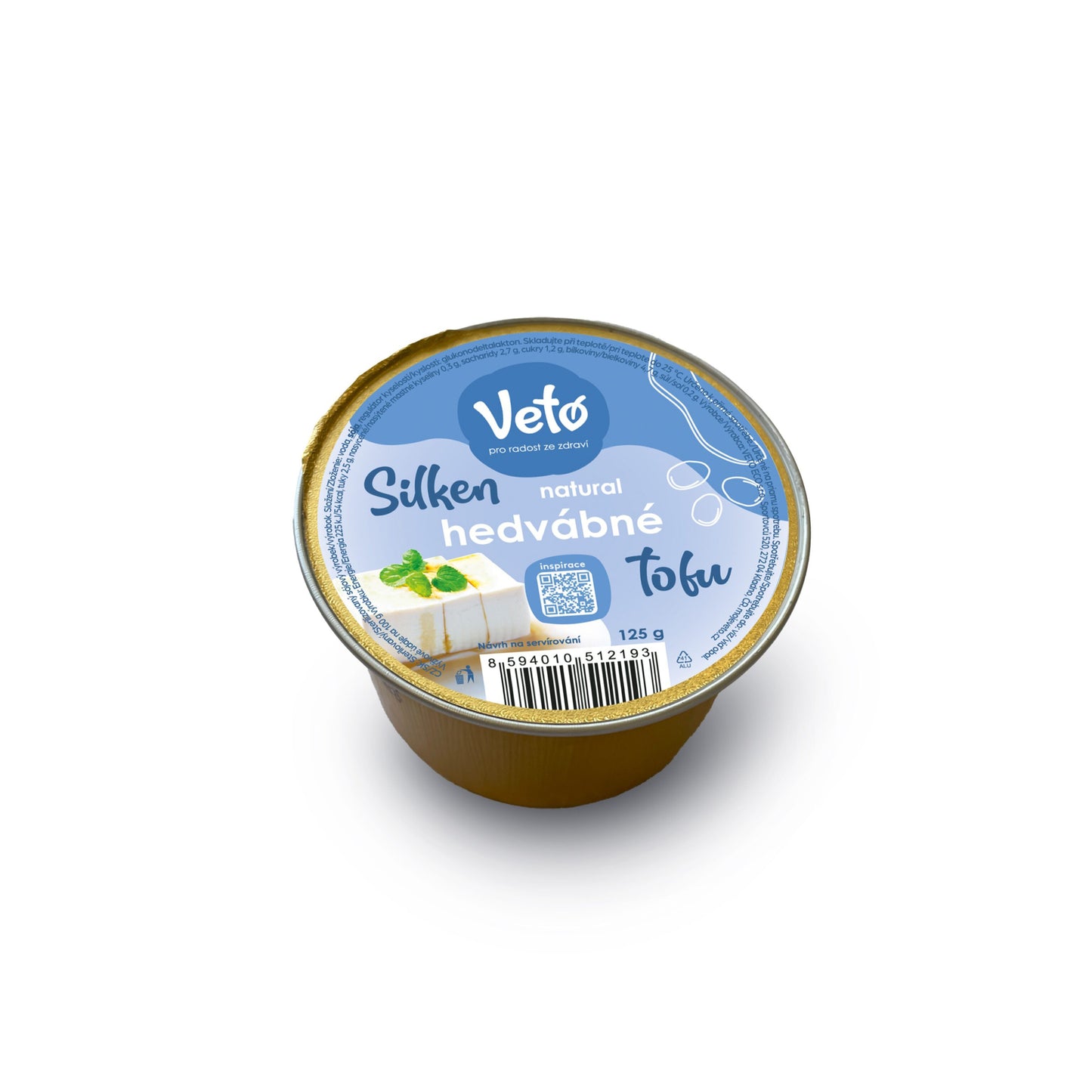312039 Tofu hedvábné 125 g VETO ECO-1