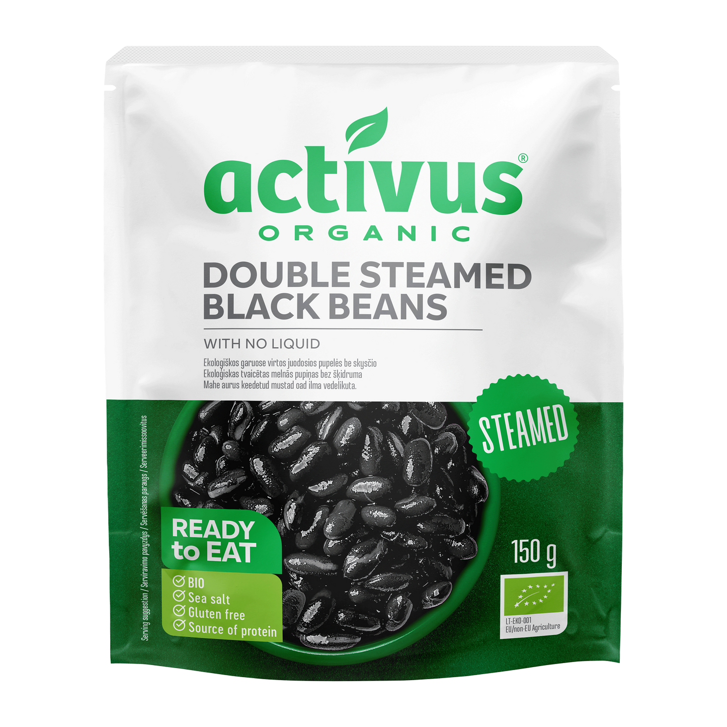 341089 Fazole černá na páře bez nálevu 150 g BIO ACTIVUS-1