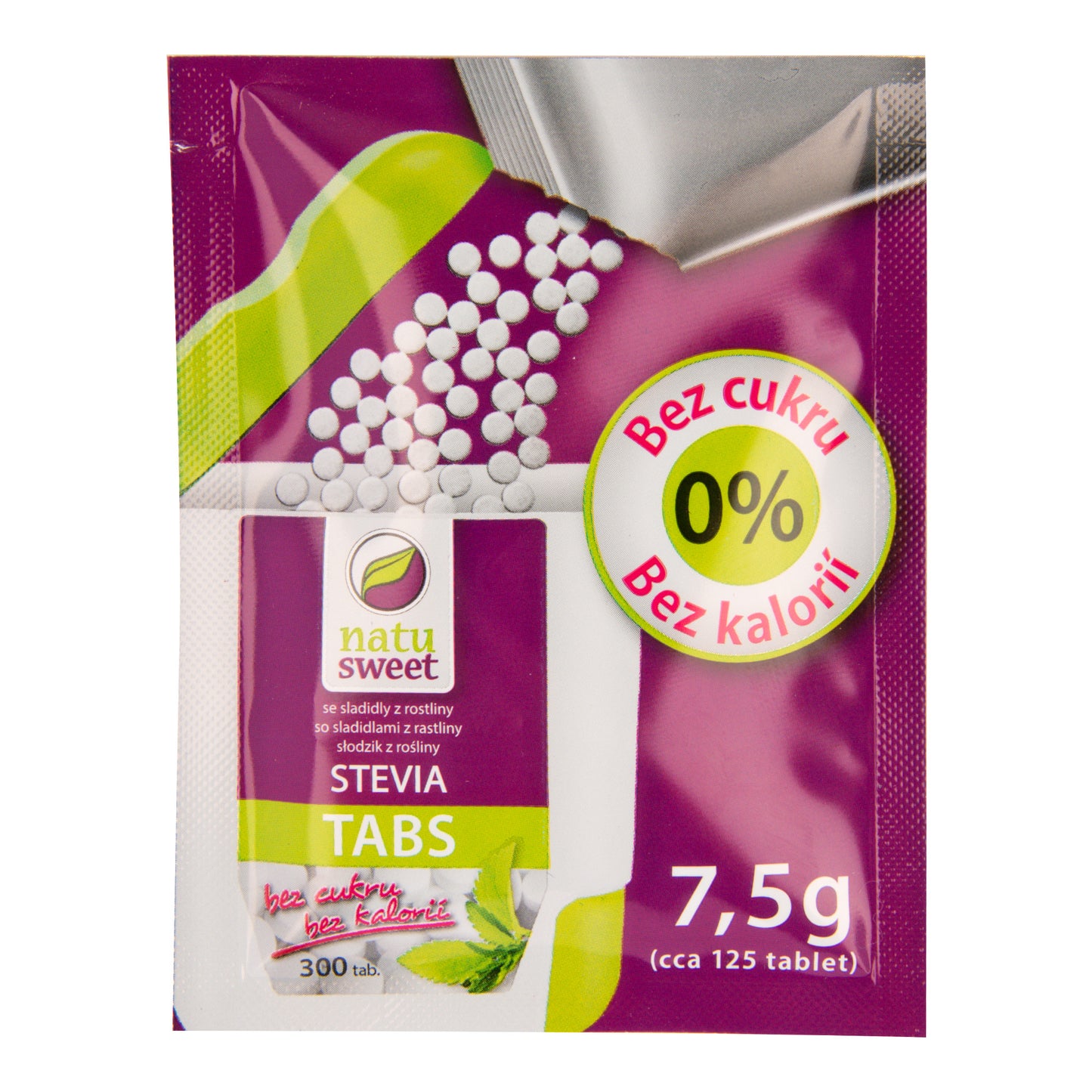 423038 Sladidlo ze stévie 125 tablet 7,5 g NATUSWEET-1