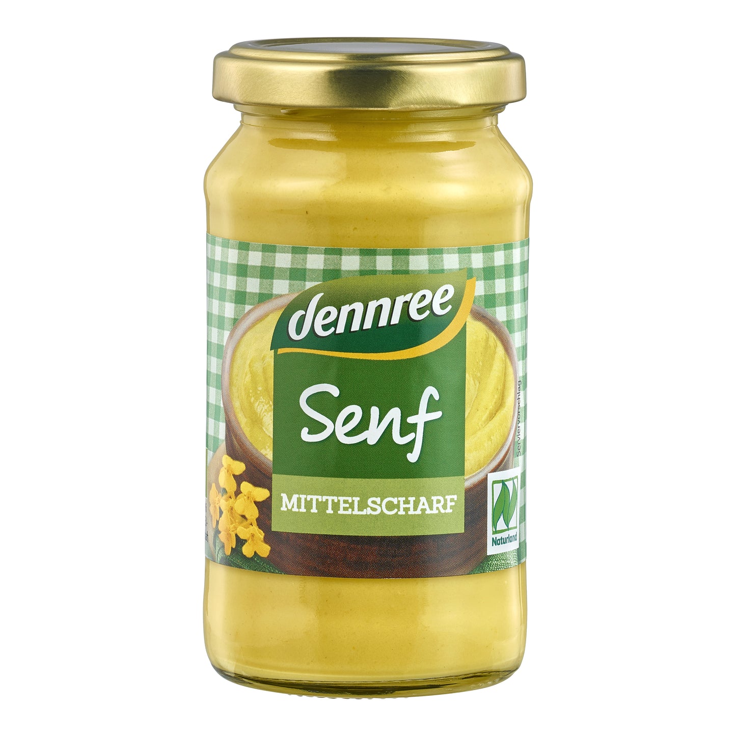 440188 Hořčice středně pálivá 200 ml BIO DENNREE-1