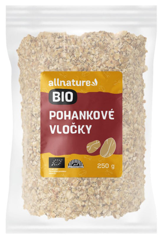 Allnature Pohankové vločky BIO 250 g