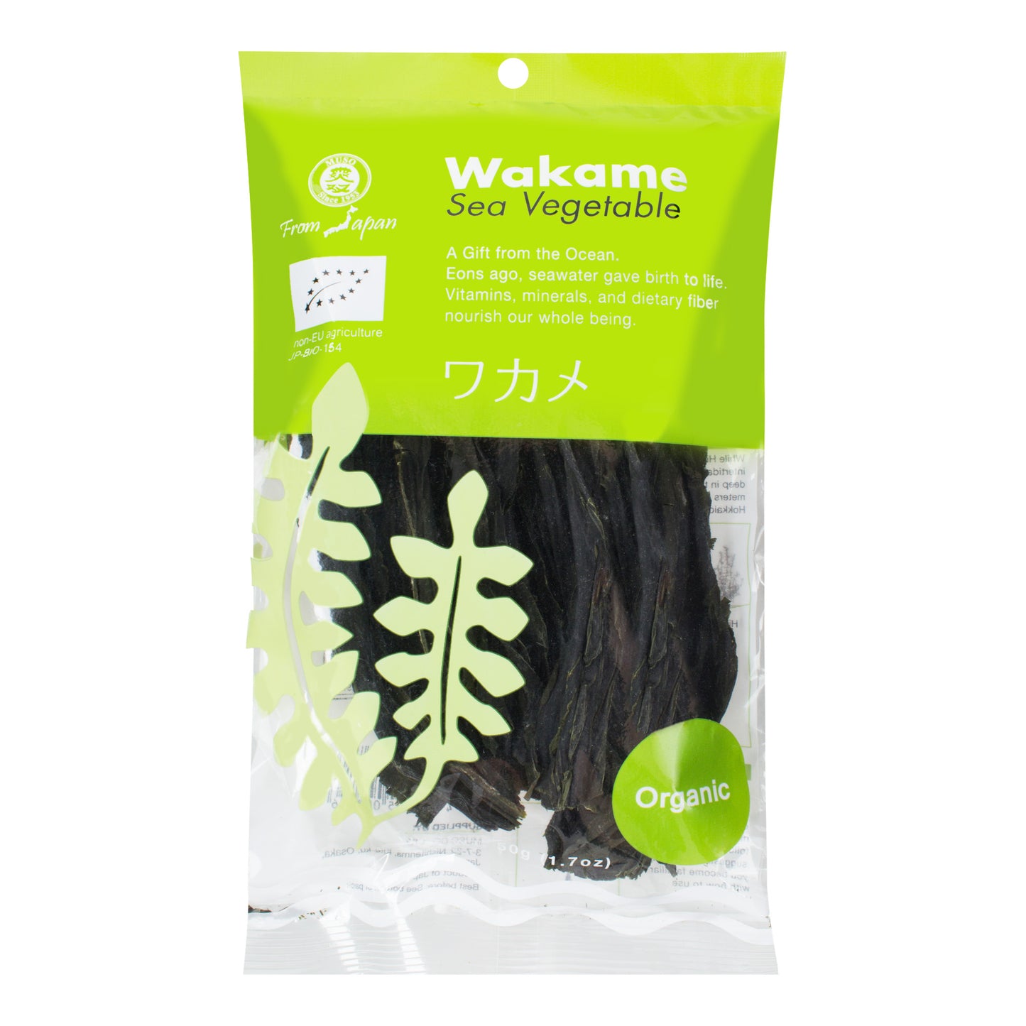 480011 Mořské řasy Wakame 50 g BIO MUSO-1