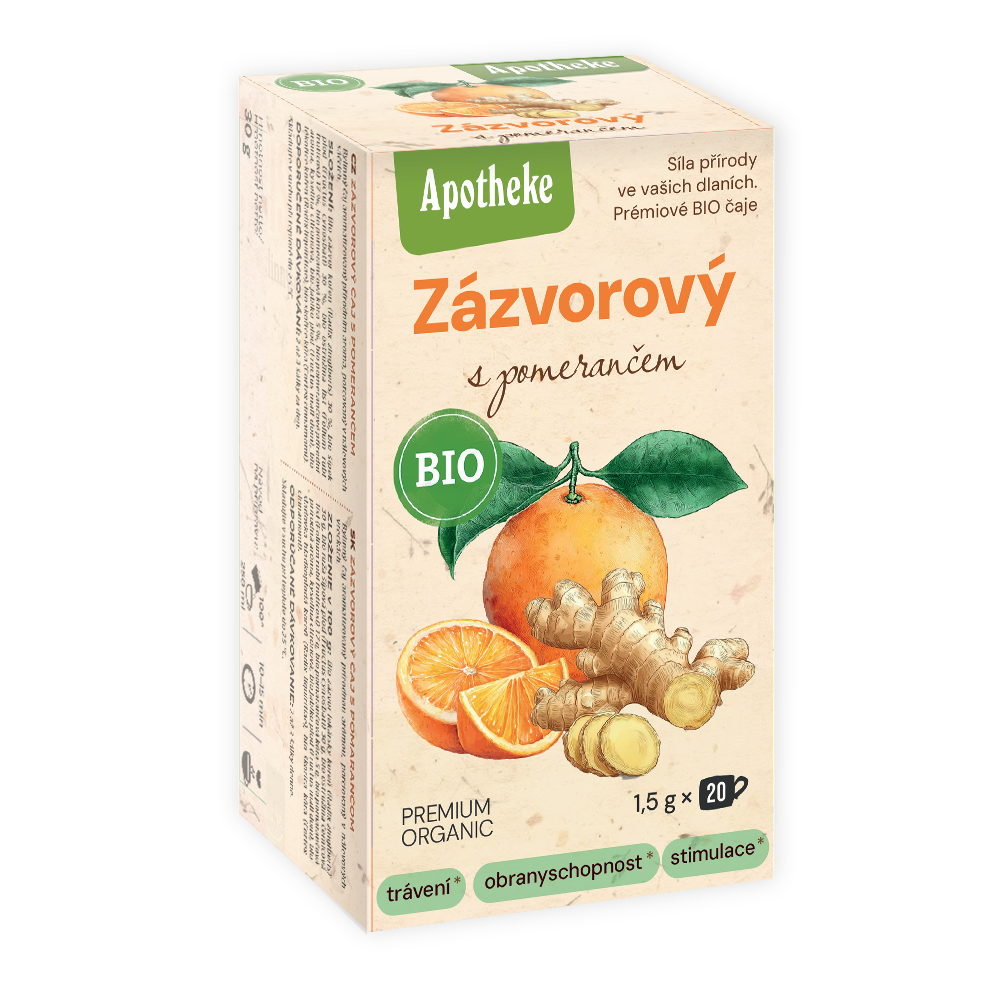 510102 Čaj Zázvorový s pomerančem 30 g BIO MEDIATE-1