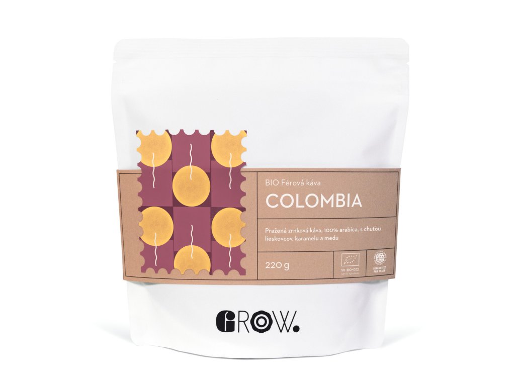 BIO Férová káva z Kolumbie, 220g