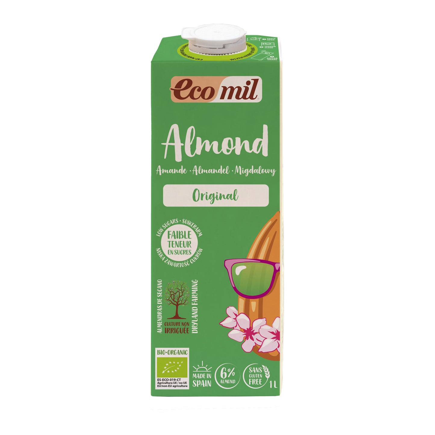 531013 Nápoj ze sladkých mandlí 1 l BIO ECOMIL-1