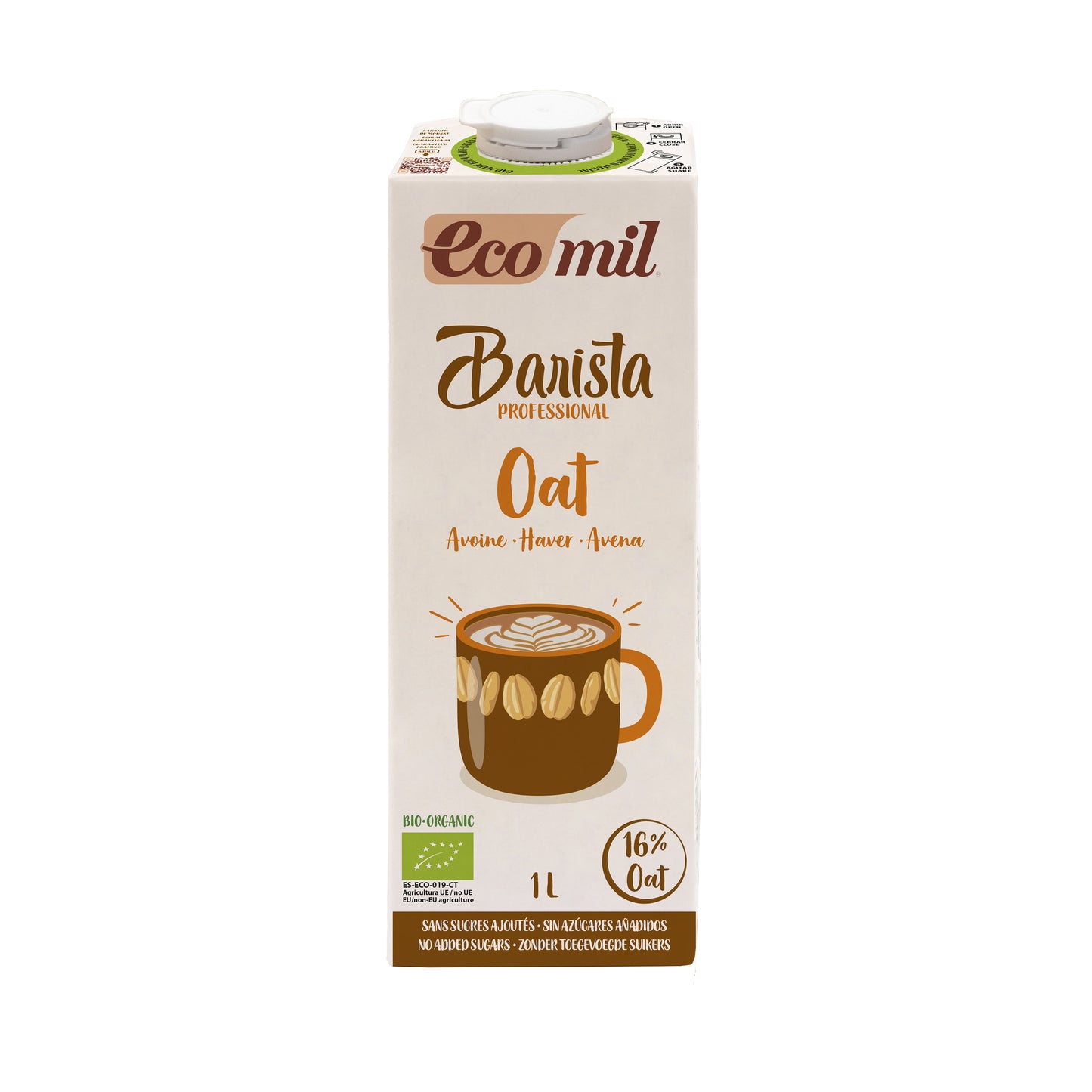 531096 Nápoj ovesný Barista 1 l BIO ECOMIL-5