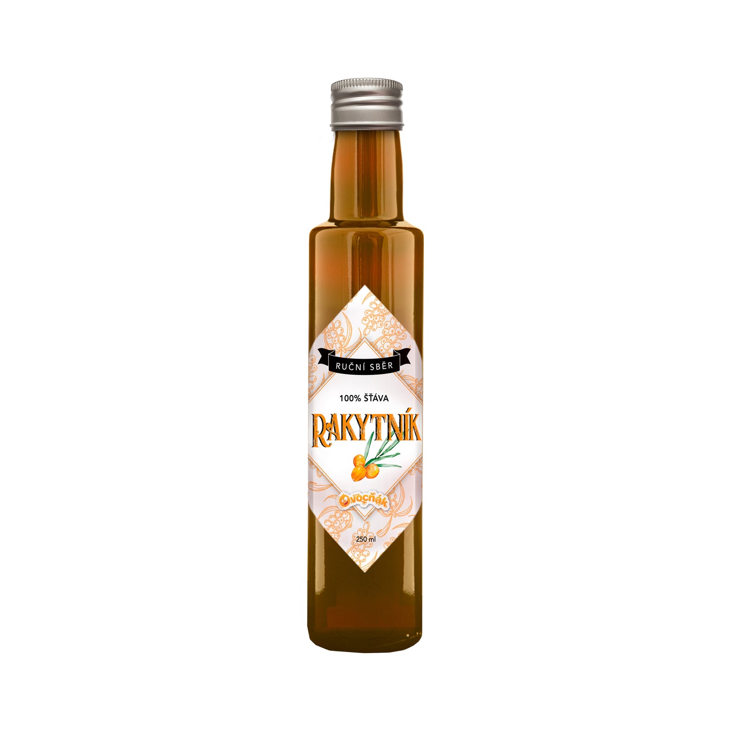 552089 Šťáva rakytníková 100 % 250 ml OVOCŇÁK-1