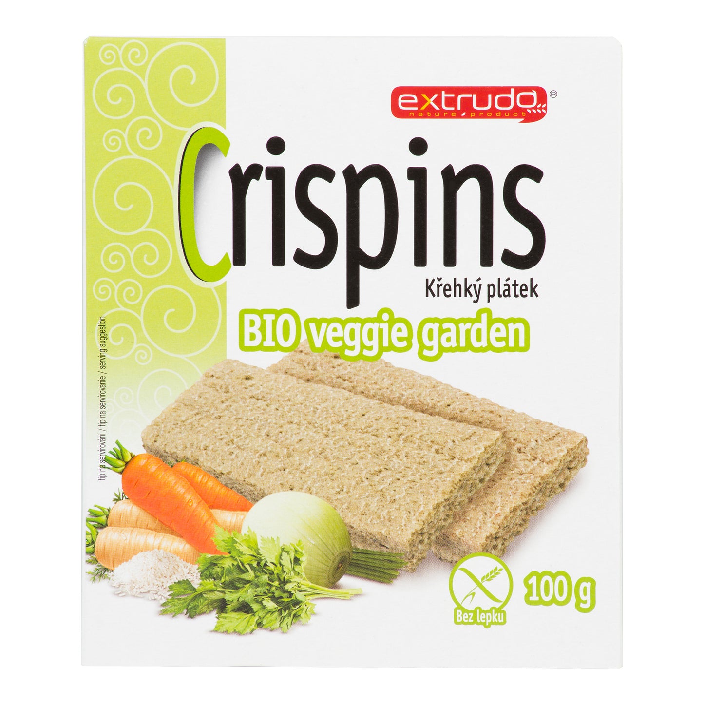 610032 Chlebíček veggie garden 100 g BIO EXTRUDO-1
