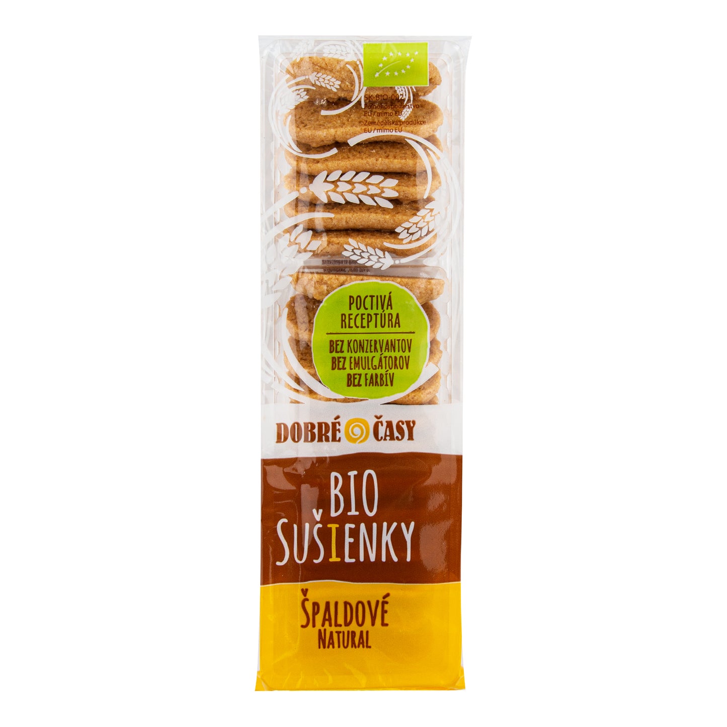 630114 Sušenky špaldové natural 100 g BIO DOBRÉ ČASY-2