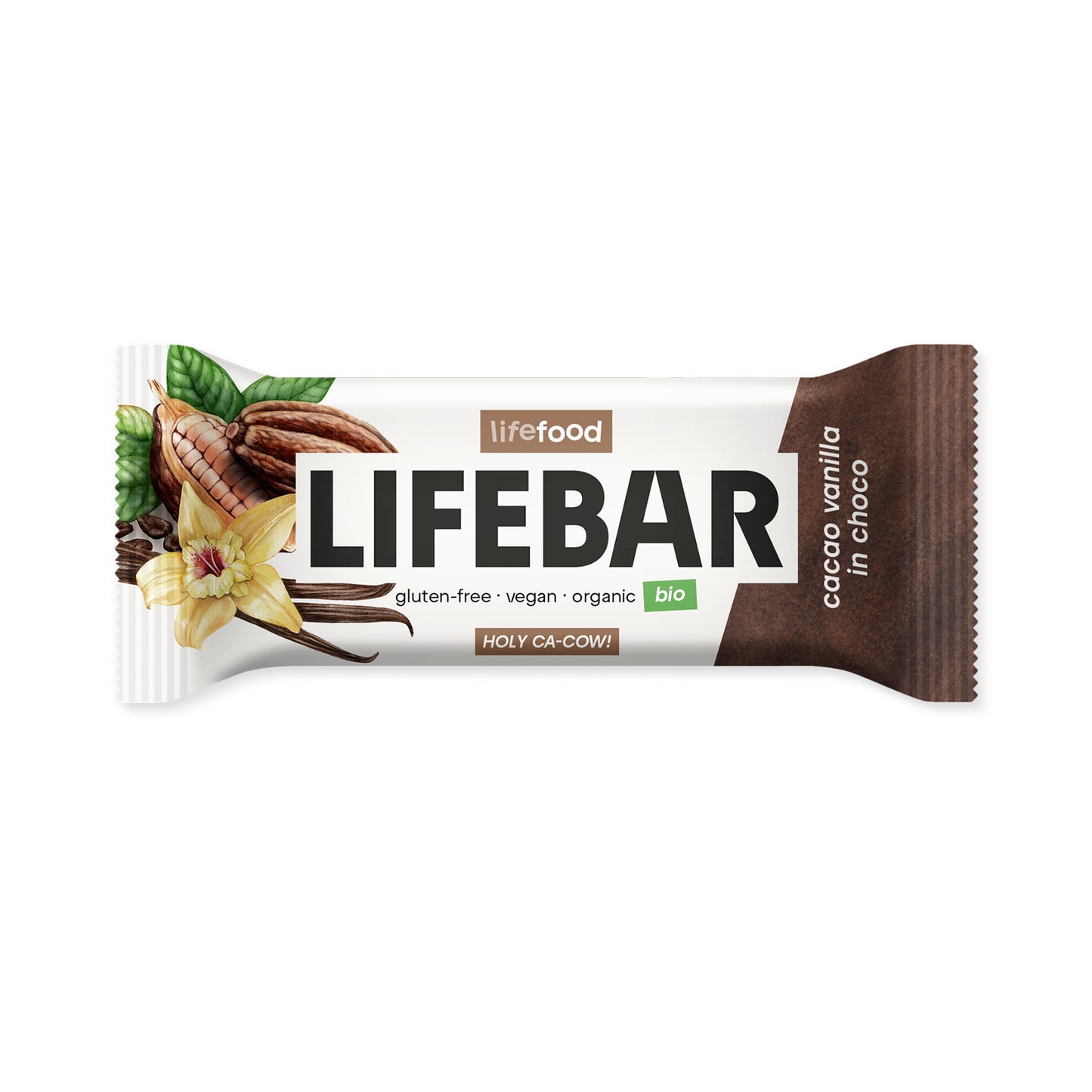 630227 Tyčinka Lifebar kakaové boby s vanilkou 40 g BIO LIFEFOOD-1