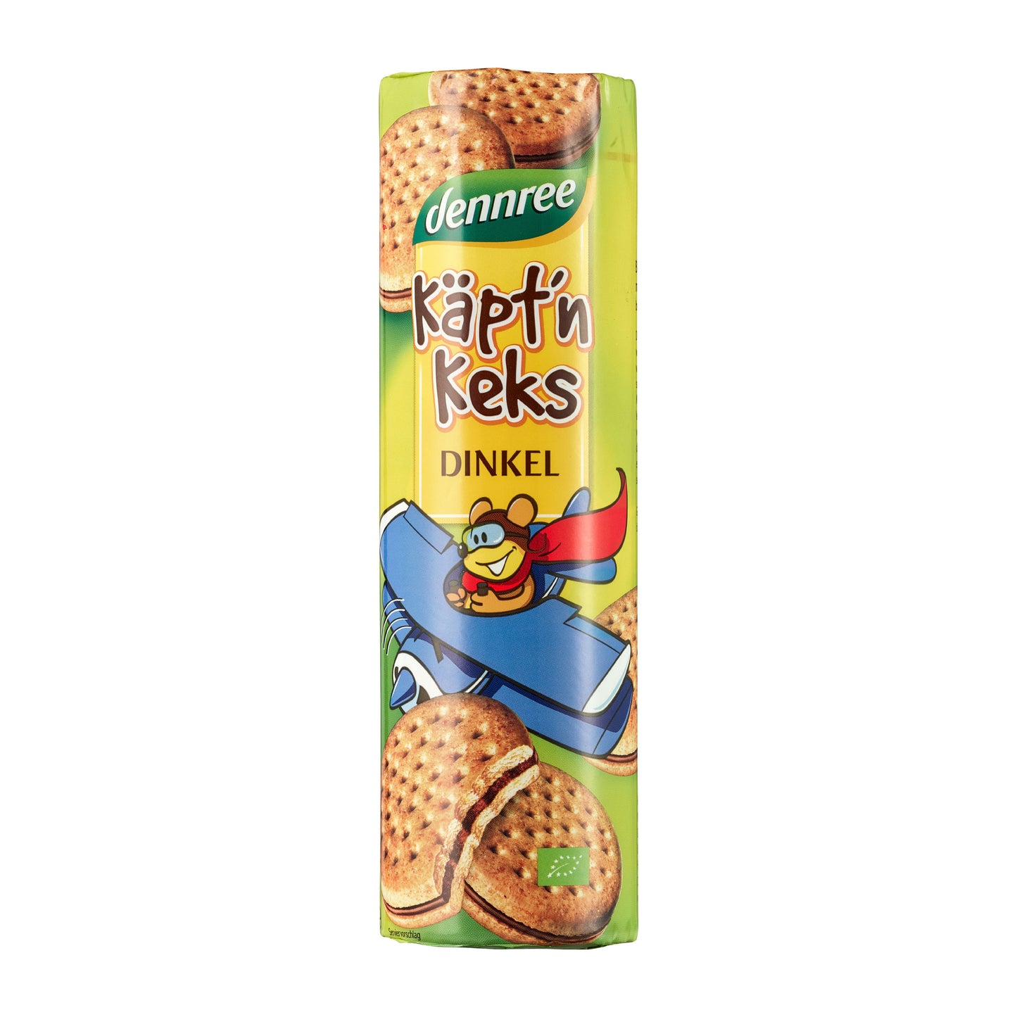 630267 Sušenky špaldové s kakaovou náplní 330 g BIO DENNREE-1