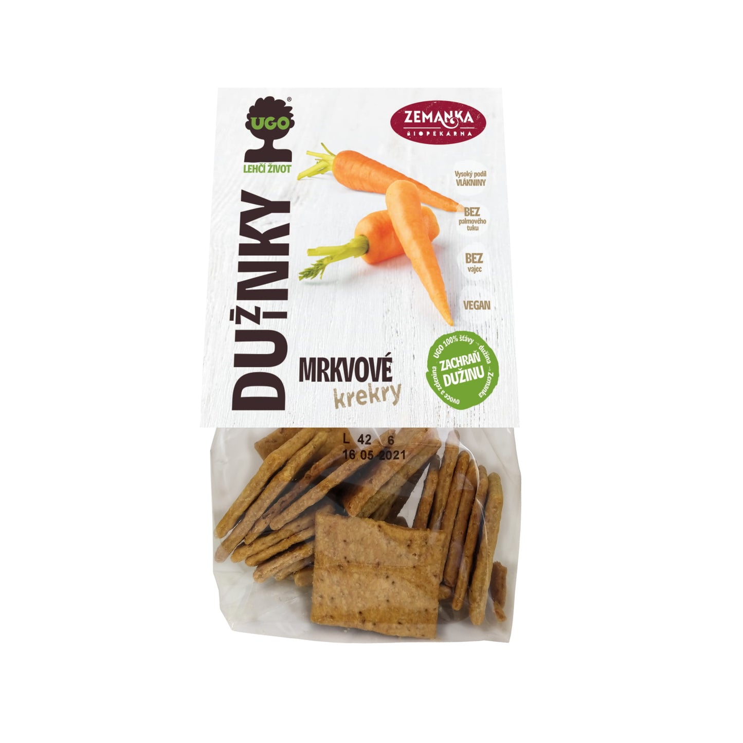 630400 Krekry slané s dužinou z mrkve 100 g ZEMANKA-1