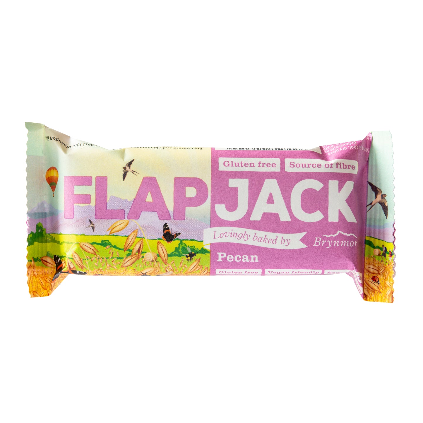 632051 Flapjack ovesný pekan bezlepkový 80 g BRYNMOR-1