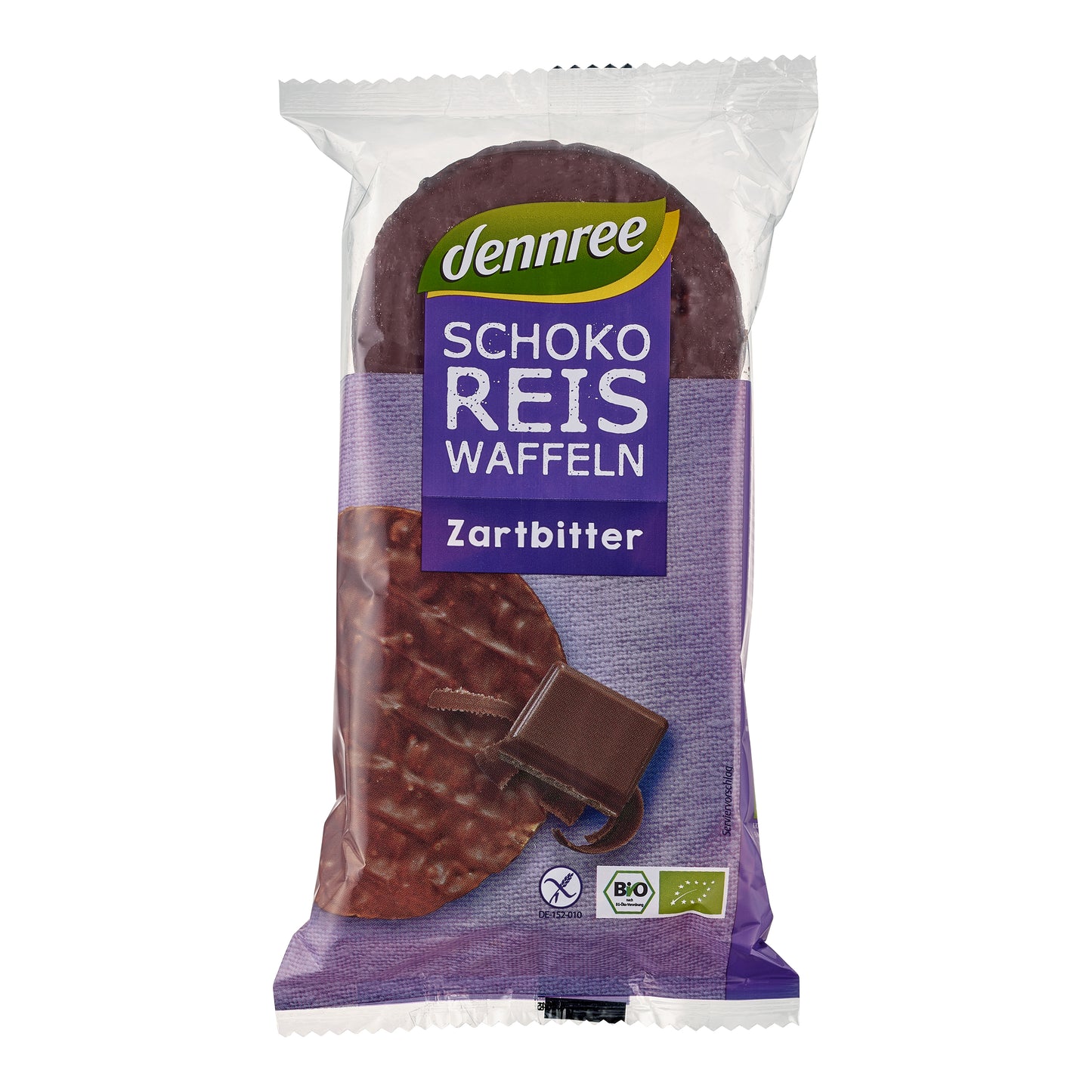 640060 Chlebíčky pufované rýžové s hořkou čokoládou 100 g BIO DENNREE-1