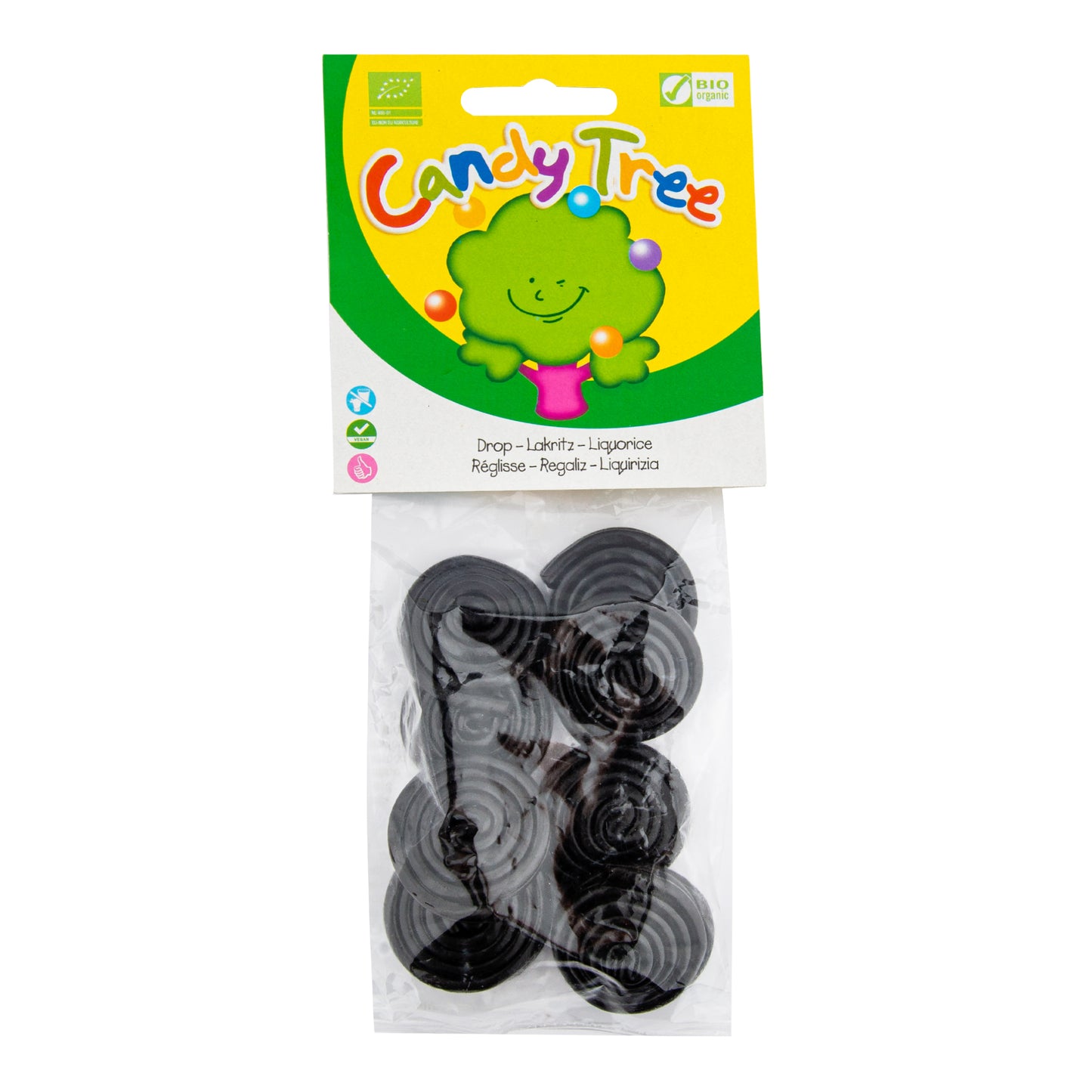 660089 Šneci s příchutí lékořice 100 g BIO CANDY TREE-1