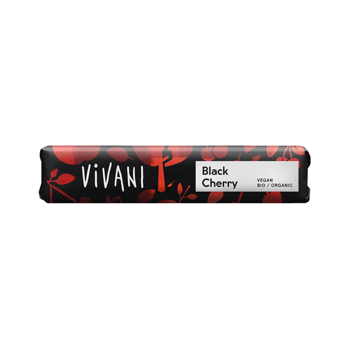 665175 Tyčinka čokoládová hořká s višněmi 35 g BIO VIVANI-1