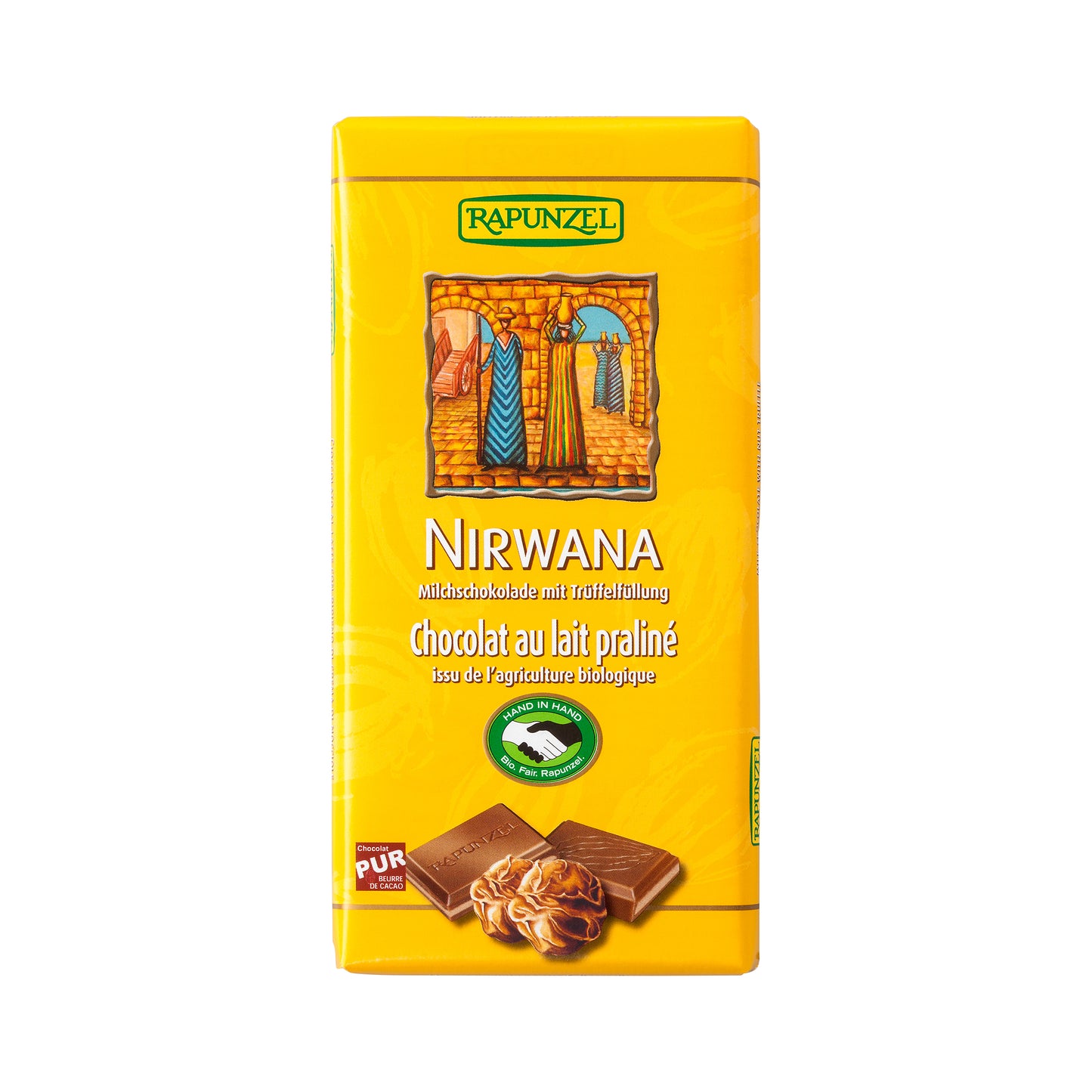 665267 Čokoláda mléčná Nirwana 100 g BIO RAPUNZEL-1