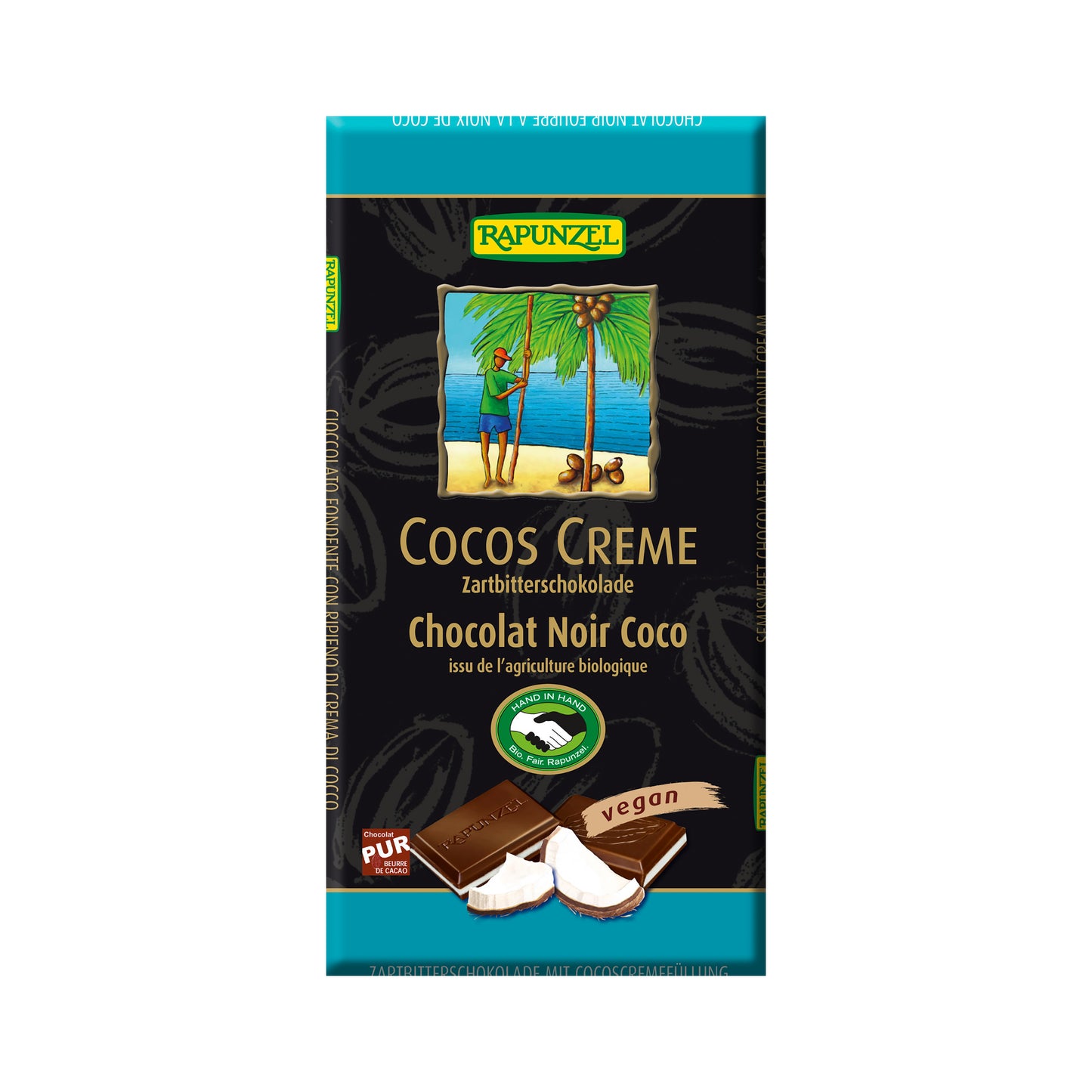 665276 Čokoláda hořká Kokos 100 g BIO RAPUNZEL-1