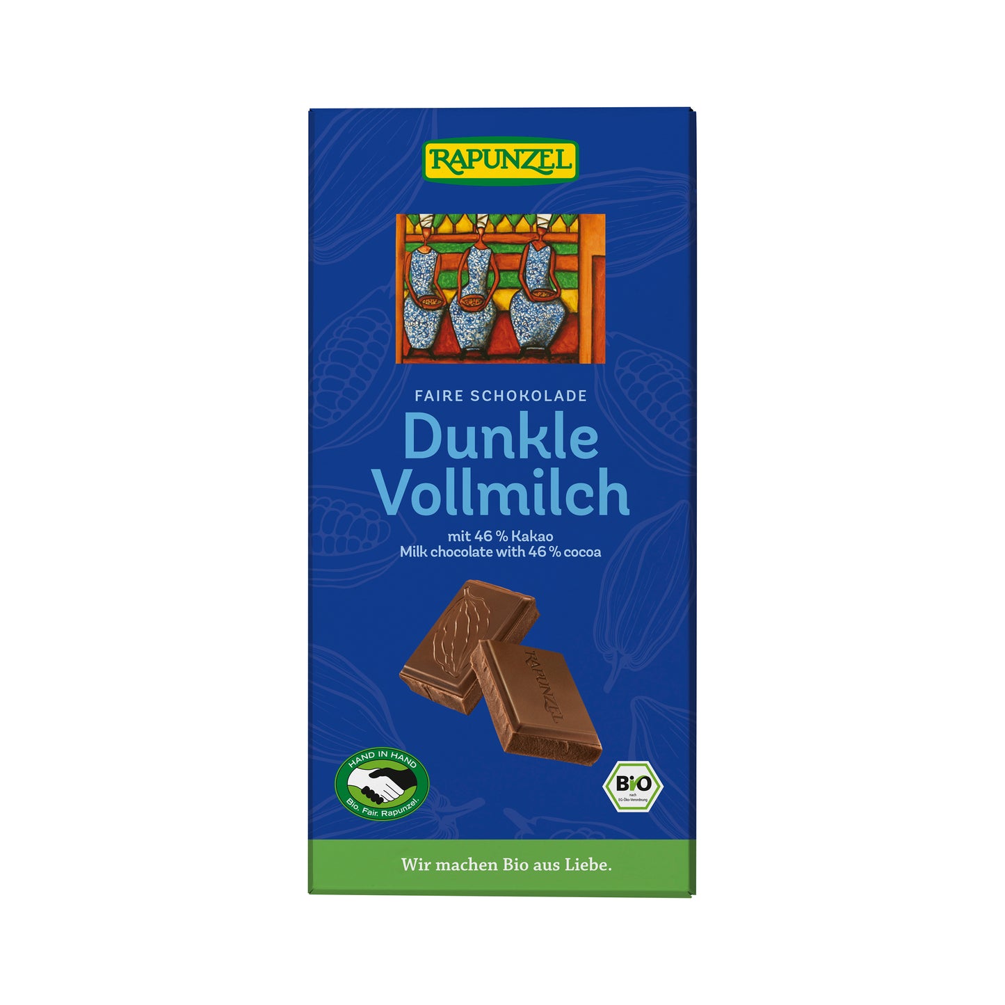 665282 Mléčná tmavá čokoláda 46 % 100 g BIO RAPUNZEL-1