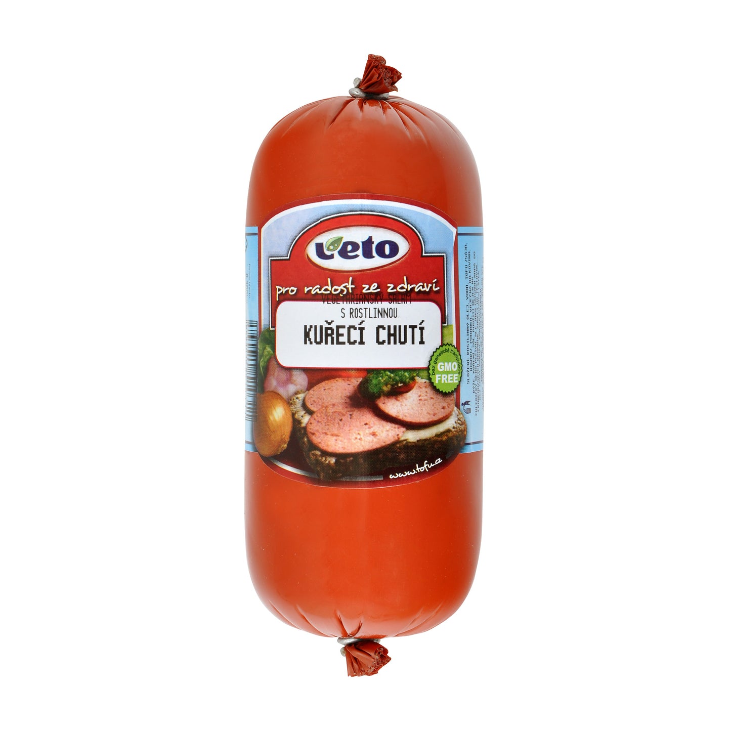 712022 Salám kuřecí bezmasý 300 g VETO ECO-1
