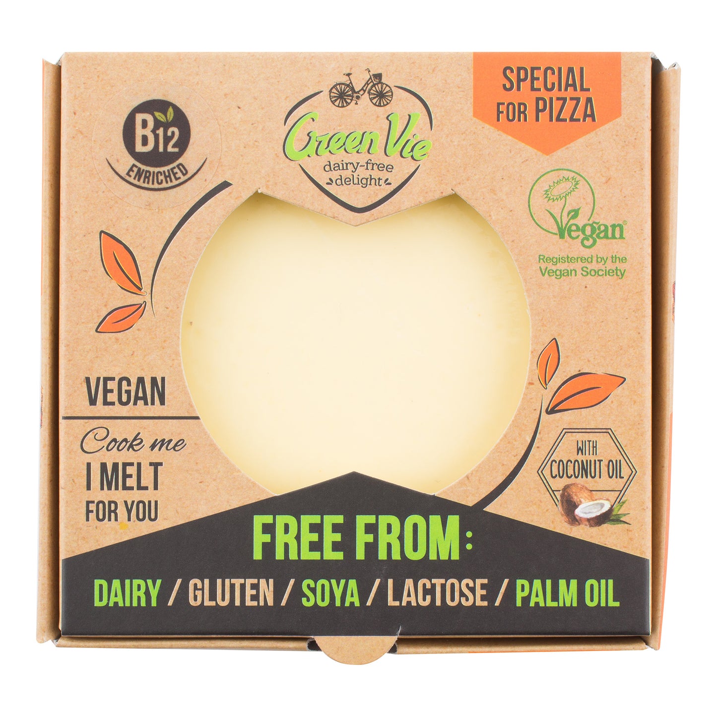 712105 Veganská alternativa sýru pizza blok 250 g GREENVIE-1