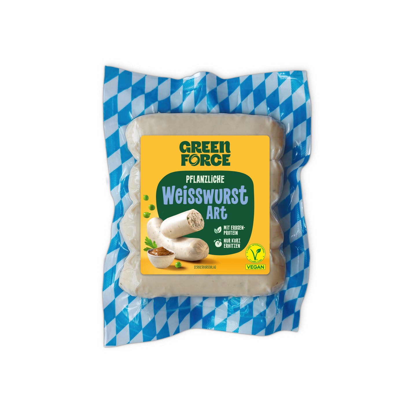 742199 Alternativa bílé klobásy 4 x 50 g GREEN FORCE-1