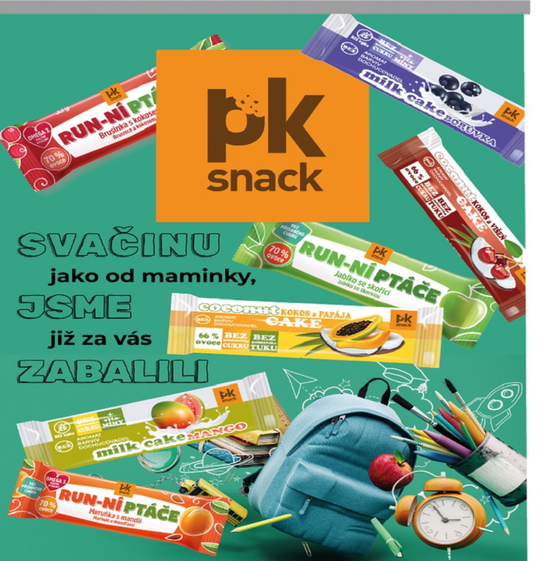 Tyčinka run-ní ptáče jablko so škoricou 30 g