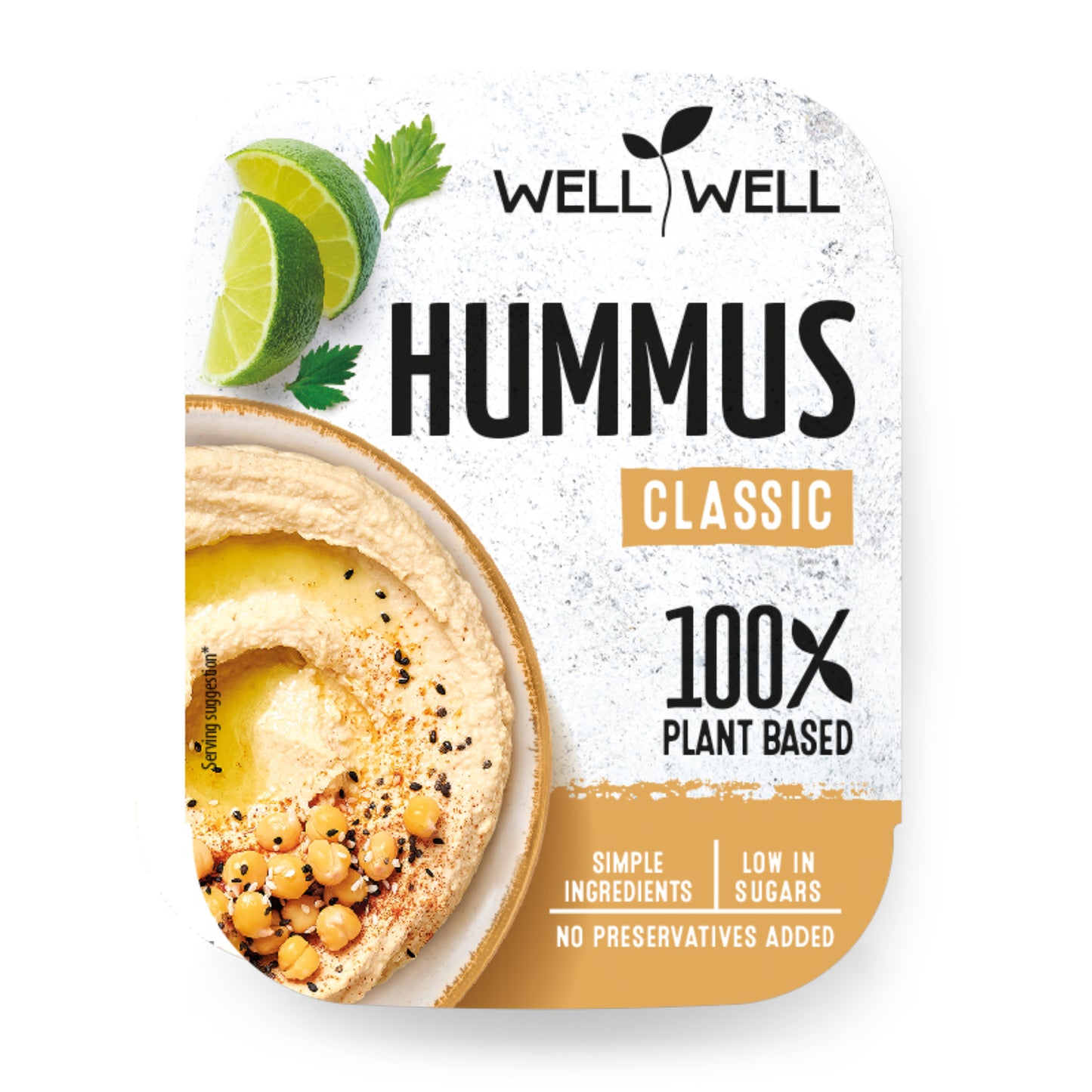 752091 Hummus - cizrnová pomazánka klasik 125 g WELL WELL-1