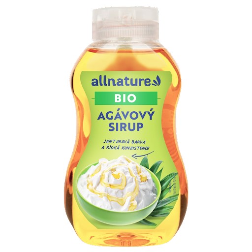Allnature agávový sirup 250 ml bio
