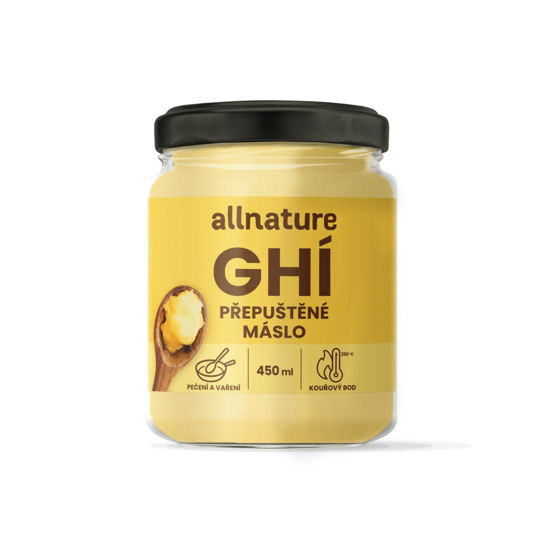 Allnature ghí maslo 450 ml