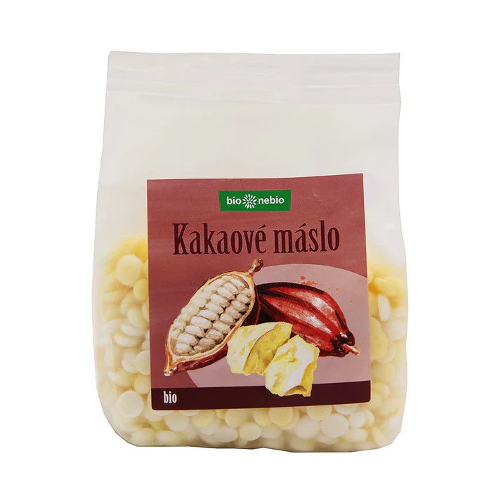 Máslo kakaové pecičky 150 g BIO BIO NEBIO