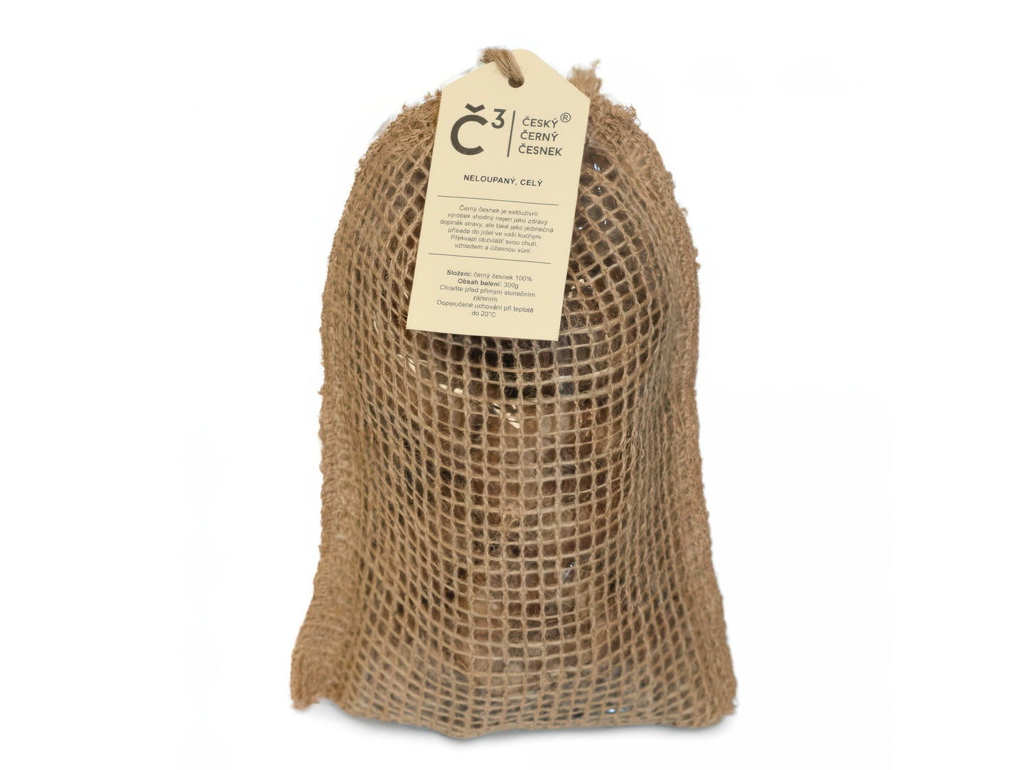 913105 Česnek černý český neloupaný 300 g BLACK GARLIC-1