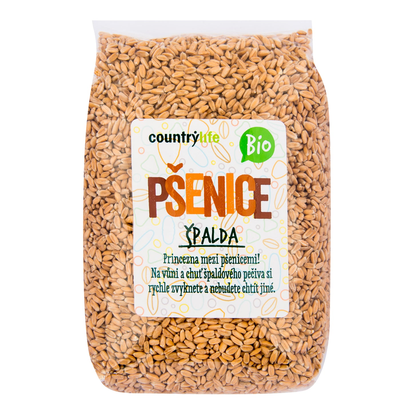 110024 Pšenice špalda 1 kg BIO   COUNTRY LIFE-1