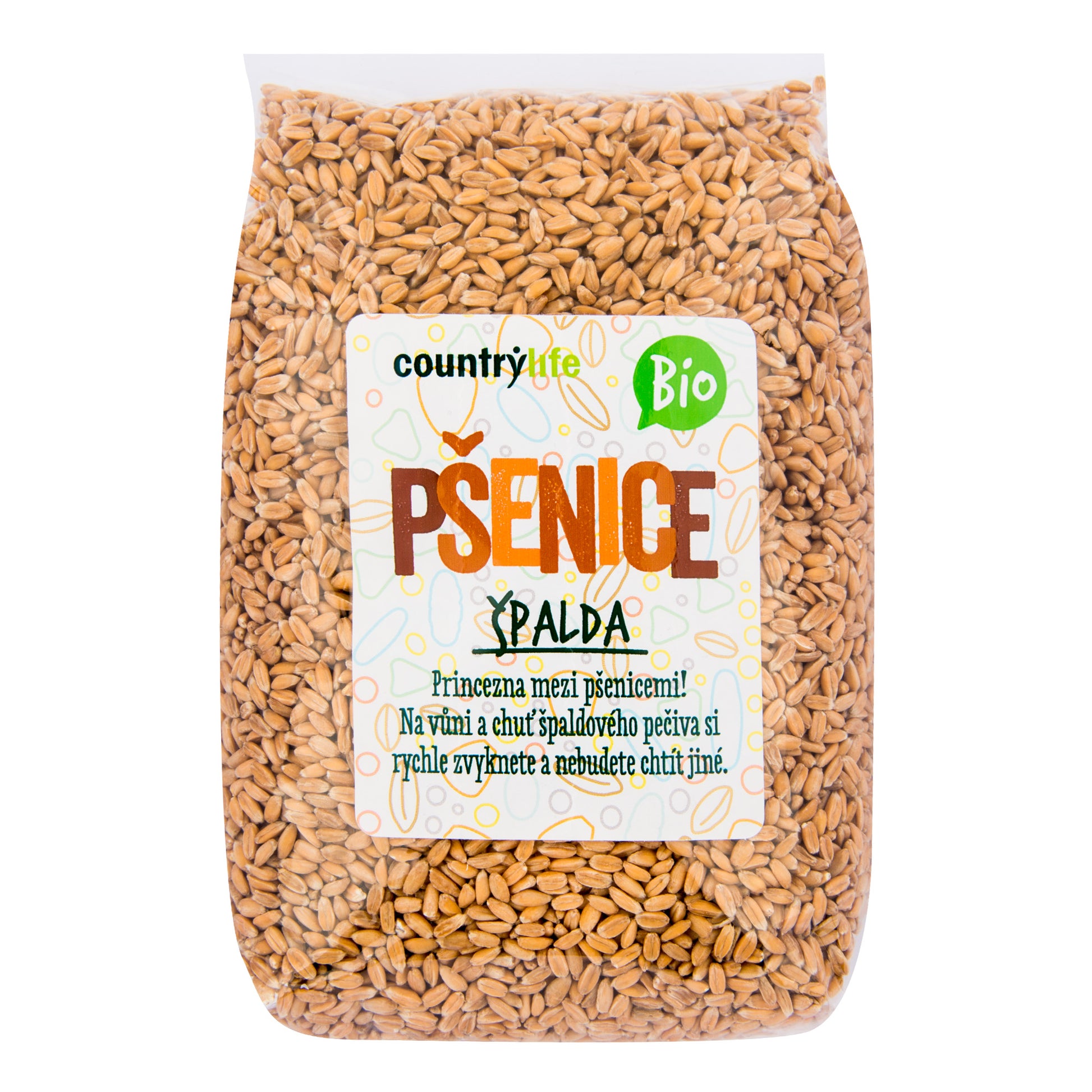 110024 Pšenice špalda 1 kg BIO   COUNTRY LIFE-1