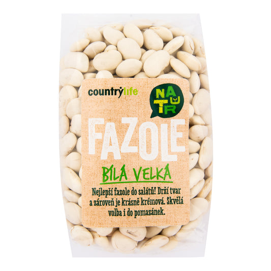 122010 Fazole bílá velká 500 g   COUNTRY LIFE-1