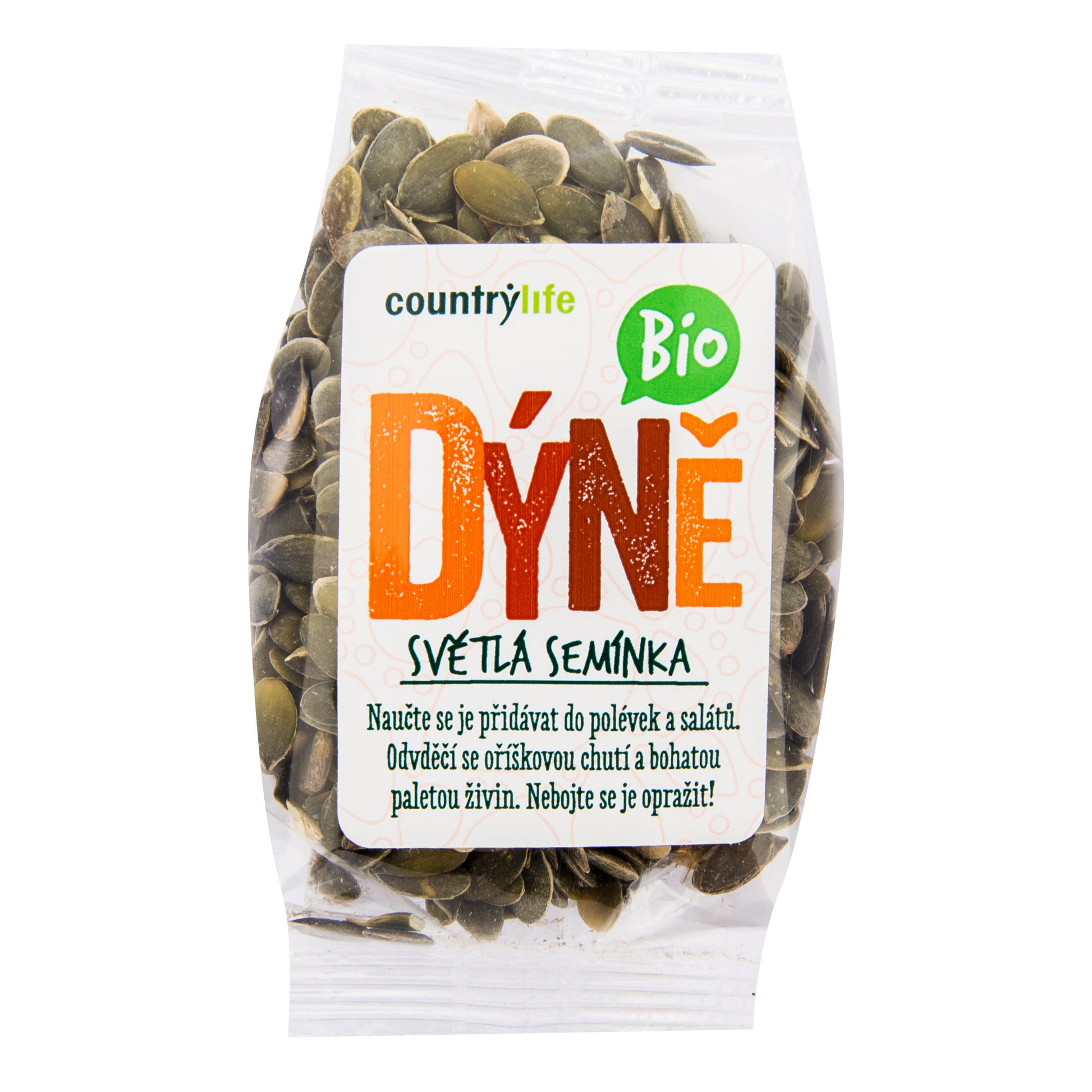 130010 Dýňová semínka světlá 100 g BIO  COUNTRY LIFE-1